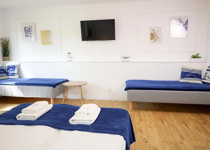 Апартаменты 14b Blue Marine Basen Brodziki Plac Zabaw The Of Przy Plaz Поддомбе