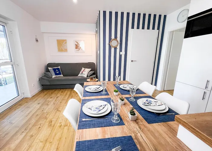 Апартаменты 14b Blue Marine Basen Brodziki Plac Zabaw The Of Przy Plaz Поддомбе